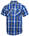 BLUE LINE BAMBOO SHORT SLEEVE BUTTON UP - MENS